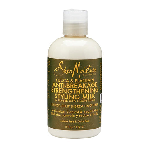 Shea Moisture Yucca & Plantain Anti-Breakage Strengthening Styling Milk 8oz/237ml