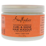 Shea Moisture Coconut & Hibiscus Curl & Shine Hair Masque 12oz/340g