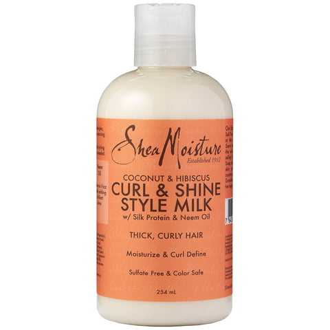 Shea Moisture Coconut & Hibiscus Curl & Shine Style Milk 254ml