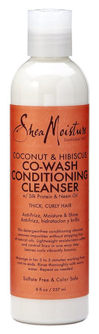 Shea Moisture Coconut & Hibiscus Co-Wash Conditioning Cleanser 8oz/237ml