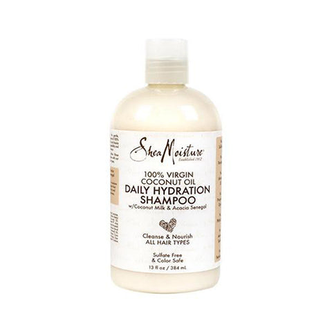 Shea Moisture 100% Virgin Coconut Oil Daily Hydrating Shampoo 13oz/384ml