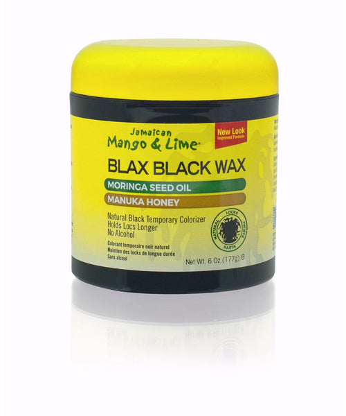 Jamaican Mango & Lime Blax Black Wax Moringa Seed Oil Manuka Honey 6oz/177g