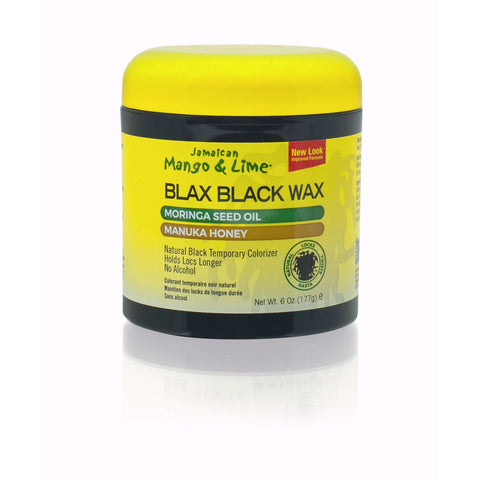 Jamaican Mango & Lime Blax Black Wax Moringa Seed Oil Manuka Honey 6oz/177g