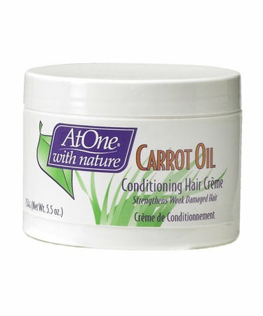 AtOne Carrot Oil Conditioning Hair Cream 154g/5.5oz