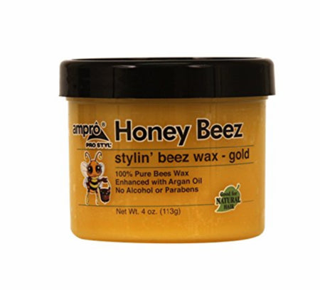 Ampro Pro Styl Honey Beez Stylin' Beez Wax Gold 4oz/113g