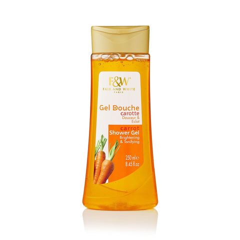 F & W Carrot Shower Gel 250ml/8.45oz