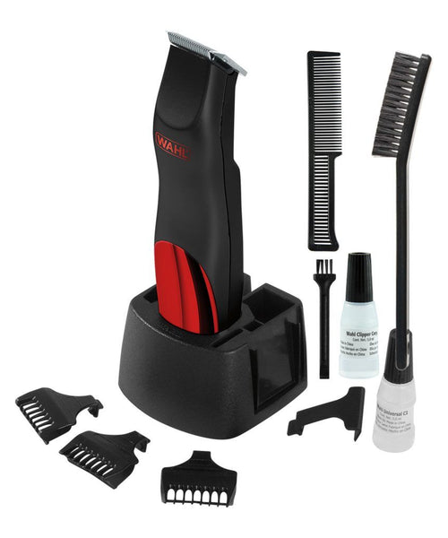 WAHL Beard Battery Trimmer 7 Pieces 2 AA Batteries (Not Included)