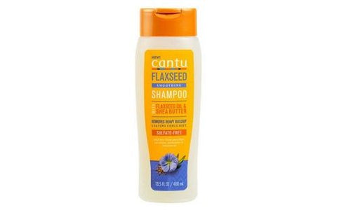 Cantu Flaxseed Smoothing Shampoo Sulfate - Free - 13.5oz / 400ml