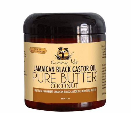 Sunny Isle Jamaican Black Castor Oil Pure Butter Coconut 4oz