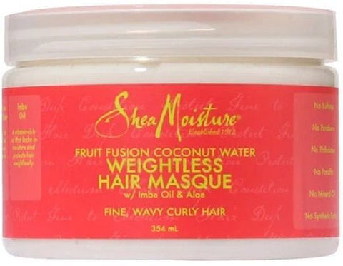 Shea Moisture Fruit Fusion Coconut Water Weightless Hair masque 354ml