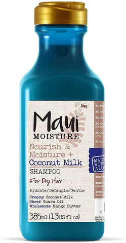 Maui Moisture Hair Care Nourish Coconut Milk Shampoo 13fl.oz