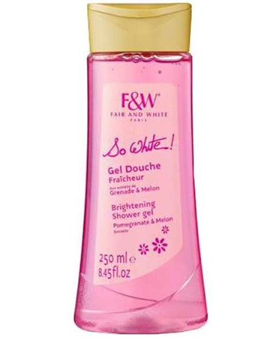 F&W So White Brightening Shower Gel  250ml/8.45 fl.oz