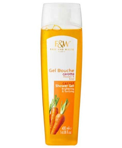 F&W Brightening & Tonifying Carrot Shower Gel 400ML/ 14.08 fl,oz