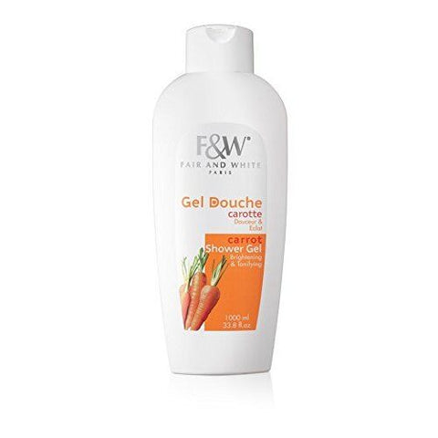 F&W Brightening & Tonifying Carrot Shower Gel 1000ML/ 33.8 fl.oz