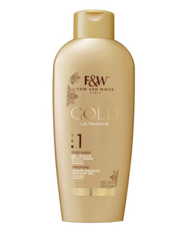 F&W Gold Ultimate Argan Radiance Shower Gel 1000 ml/33.8 fl.oz
