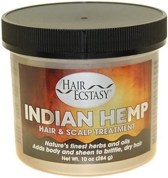Hair Ecstasy Indian Hemp Hair & Scalp Treatment -284gm/10 oz