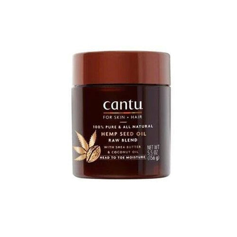 Cantu For Skin + Hair Hemp Seed Oil Raw Blend 5.5 Ounce Jar