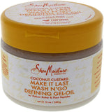Shea Moisture  Coconut Custard Make It Last Wash N' Go Defining Gel  Oil  - 340 gm/12 oz