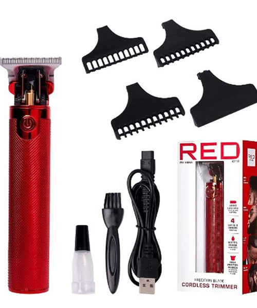 Red BY Kiss CT12 Cordless Trimmer