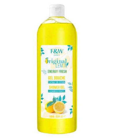 F&W Original  Lemon Shower Gel-1000ml/33.8 fl.oz