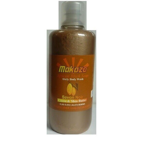 Makazo African Black Soap Daily Body Wash -977 ml