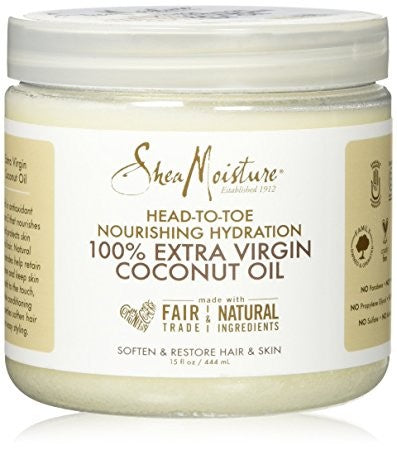 Shea Moisture Head-To-Toe Nourishing Hydration Coconut Oil 444ml/15oz