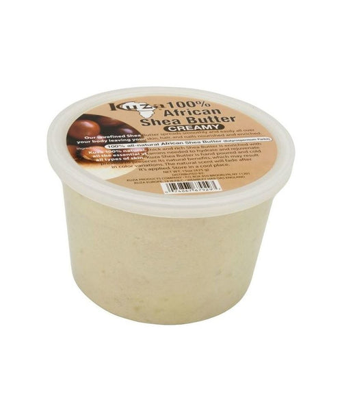 KUZA 100% AFRICAN SHEA BUTTER CREAMY 425G/15OZ