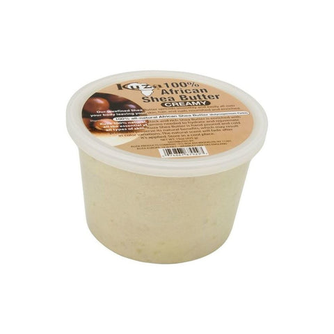 KUZA 100% AFRICAN SHEA BUTTER CREAMY 425G/15OZ