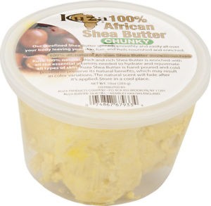 KUZA 100% AFRICAN SHEA BUTTER CHUNKY 283G/10OZ