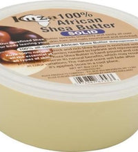 KUZA 100% AFRICAN SHEA BUTTER SOLID 227G/8OZ