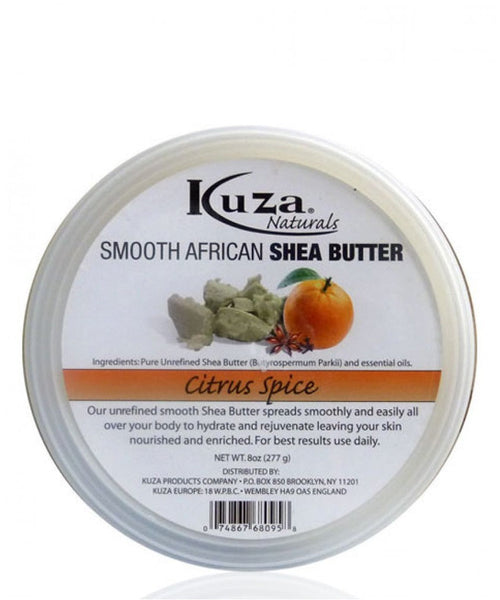 KUZA SMOOTH AFRICAN SHEA BUTTER CITRUS SPICE 227G/8OZ
