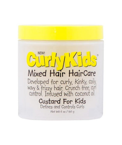Curly  Kids Custard For Kids 180G/6OZ