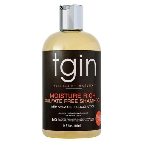 tgin MOISTURE RICH SULFATE FREE SHAMPOO 384ML/13.0OZ