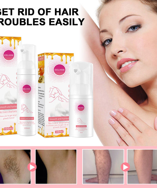 30ml 100ml Hair Removal Spray Depilatory Armpit Hair And Legs Hair Foam Mousse And Removal Is Gentle Hair Cream Spray Non-irritating