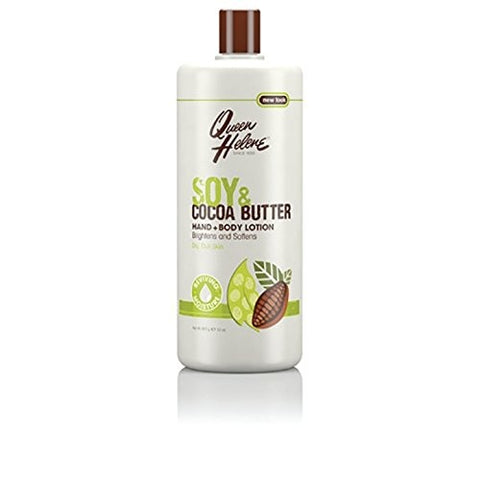 QUEEN HELENE SOY & COCOA BUTTER HAND + BODY LOTION 907G/32OZ