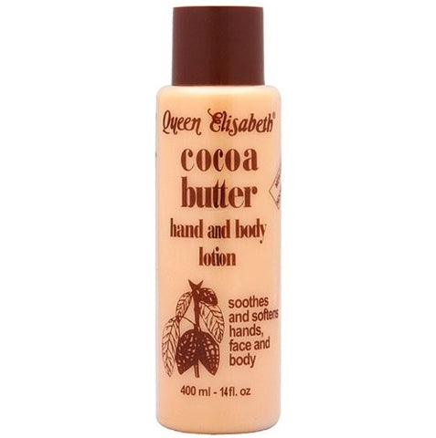 QUEEN ELISABETH COCOA BUTTER HAND AND BODY LOTION 250ML/8OZ