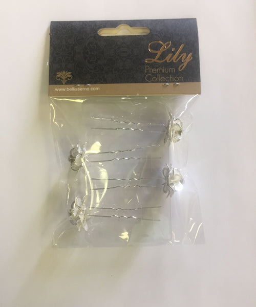 LILY PREMIUM COLLECTION FLOWER HAIR PIN