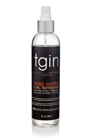 Tgin Rose Water Curl Refresher 8oz/236ml