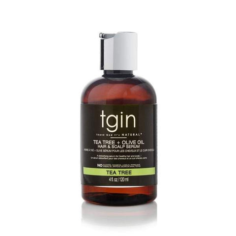 Tgin Tea Tree + Olive Oil Detoxifying Hair & Body Serum 4oz/120ml