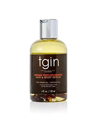 Tgin Argan Replenshing Hair & Body Serum 4oz/120ml