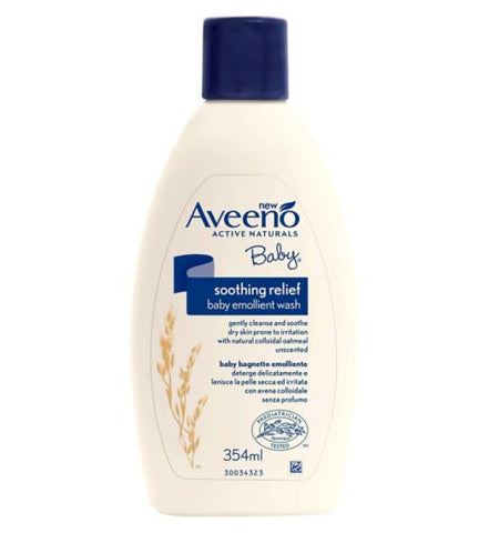 Aveeno Baby Soothing Relief Baby Emollient Wash 354ml