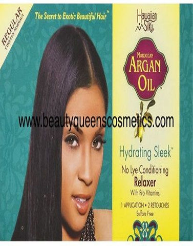 Hawaiian Silky Hydrating No Lye Conditioning Relaxer Regular Formula-1 Application