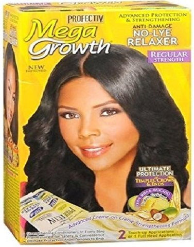 Profectiv Mega Growth Anti Damage No Lye Relaxer 2 Touch Up Application - Regular