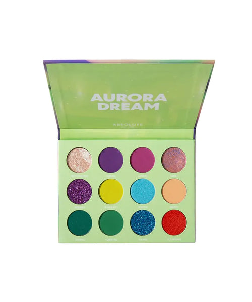 Absolute New York 12 Colour Multi Formula Palette-Aurora Dream MESP04
