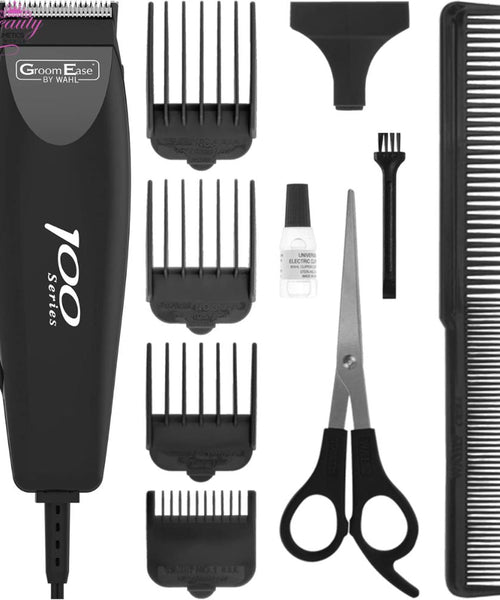 WAHL GroomEase 100 Series Clipper - 10 Piece Kit