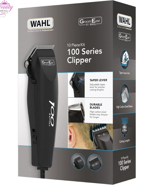 WAHL GroomEase 100 Series Clipper - 10 Piece Kit