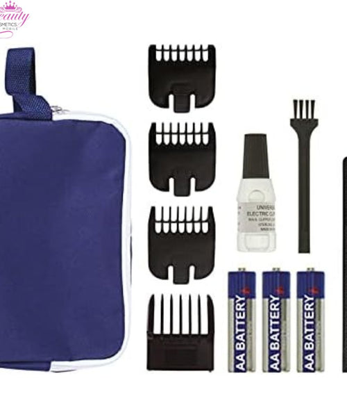 WAHL GroomEase Battery Beard & Personal Trimmer Gift Set - 11 Piece Kit