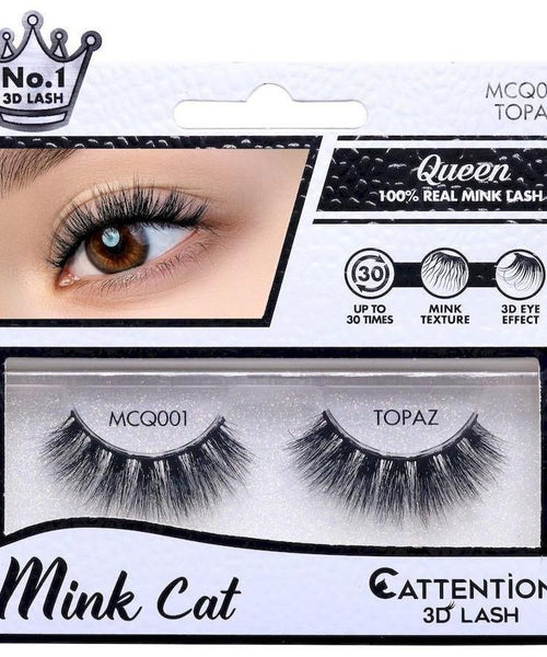 Ebin New York Mink Cat Queen Attitude 3D lash - Queen