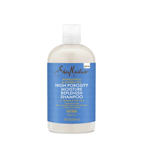 SHEA MOISTURE HIGH POROSITY MOISTURE REPLENISH SHAMPOO 384ML/13OZ