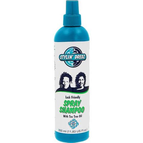 Stylin' Dredz Lock Friendly Spray Shampoo With Tea Tree Oil 350ml/11.83oz